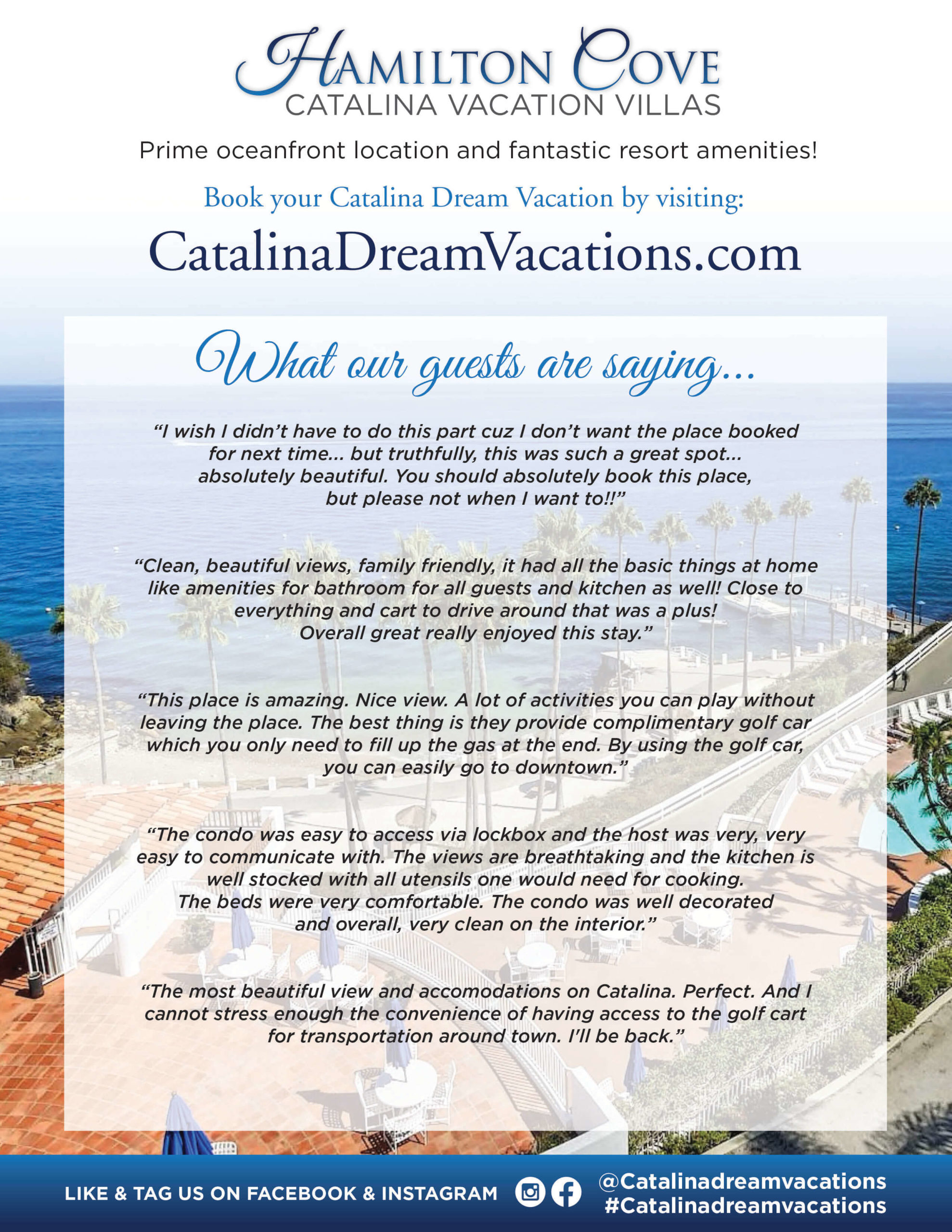 Hamilton Cove - Catalina Dream Vacations reviews