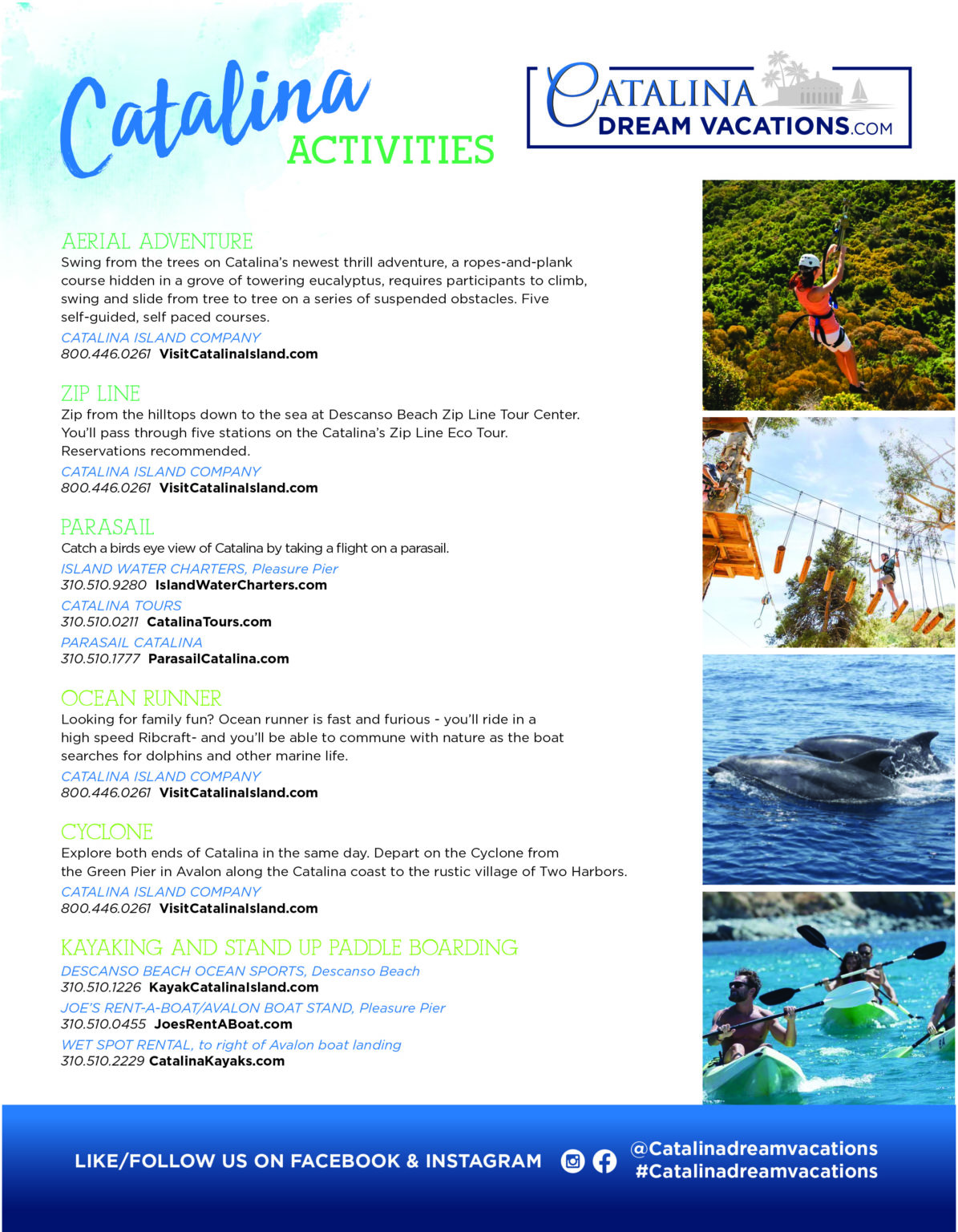 Catalina Island Activities Guide Catalina Dream Vacations