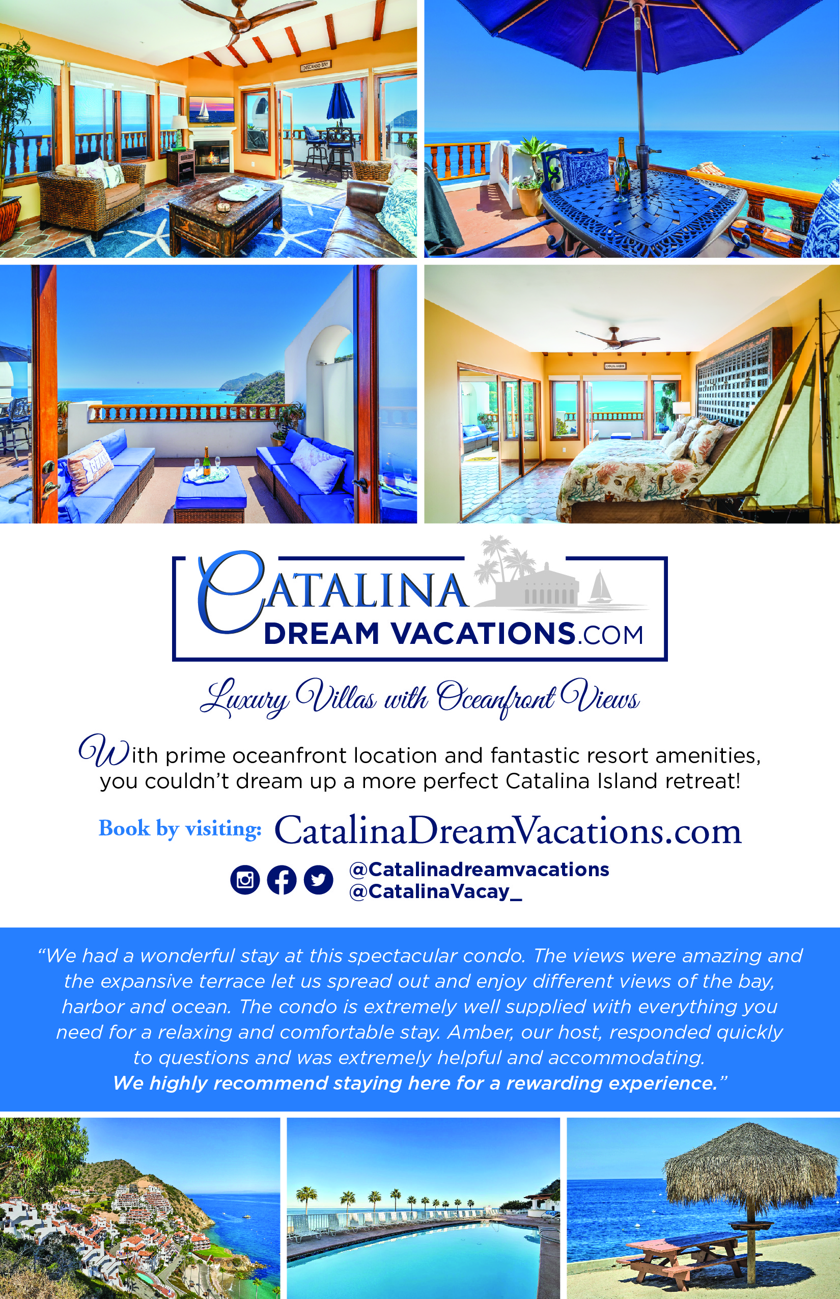 catalina dream vacations ad